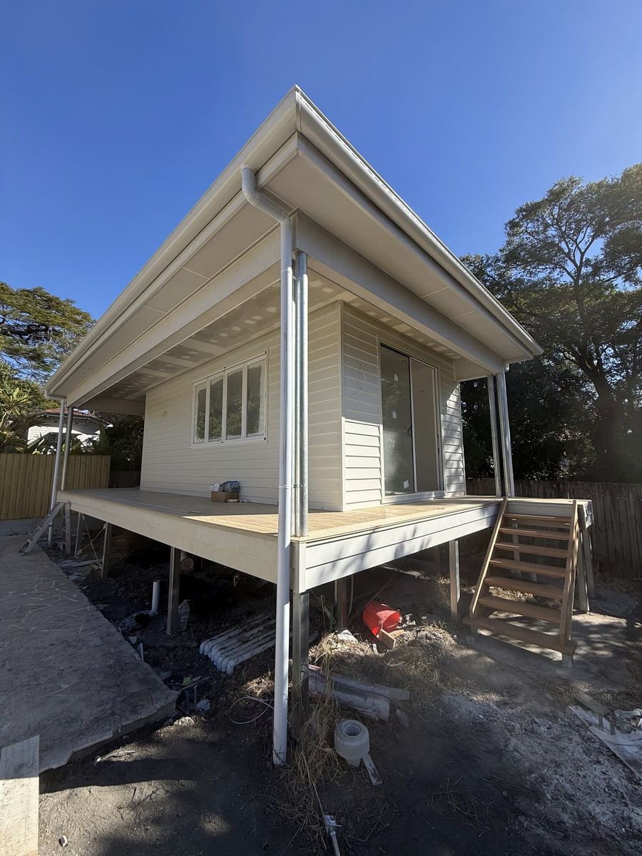 Veranda to a raised Queenslander